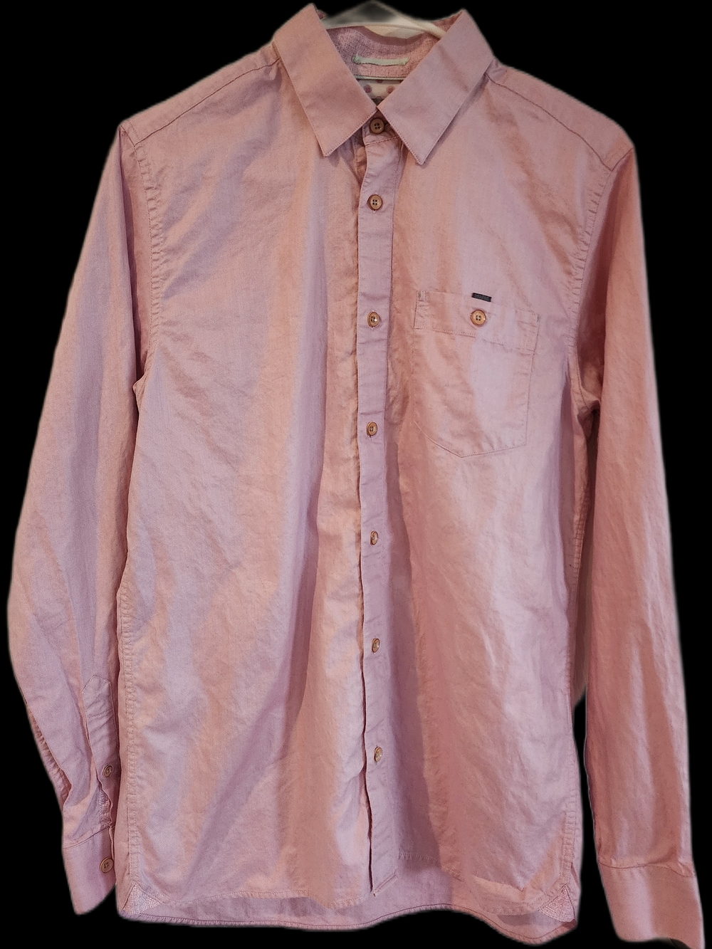 Ted Baker London Pink Portmyo Shirt Long Sleeve Button Up Men's 3